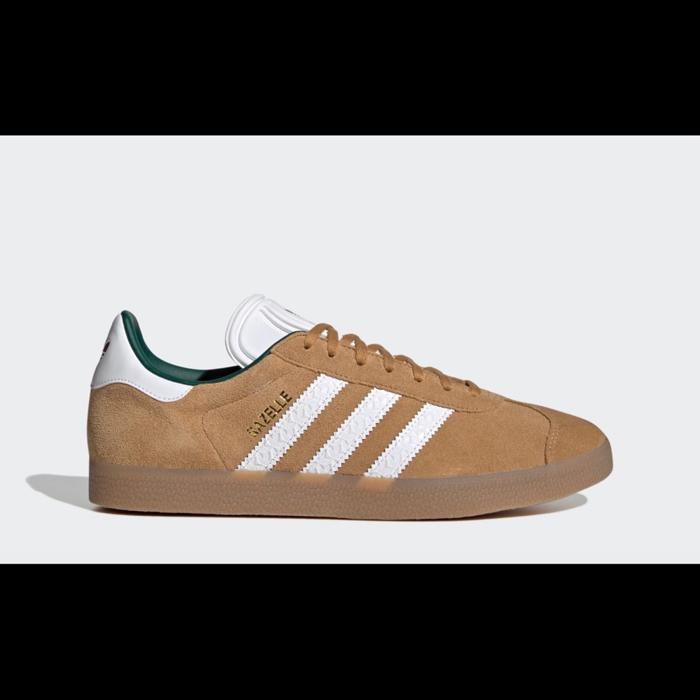 adidas Gazelle Brown and White WM9/MM7.5M